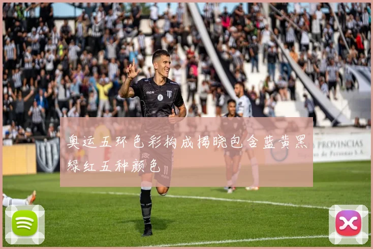 奥运五环色彩构成揭晓包含蓝黄黑绿红五种颜色